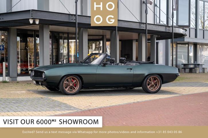 Chevrolet Camaro Cabriolet SS - ZZ6 (bj 1969, automaat), Auto's, Oldtimers, Bedrijf, Te koop, Lederen bekleding, Open dak, Chevrolet
