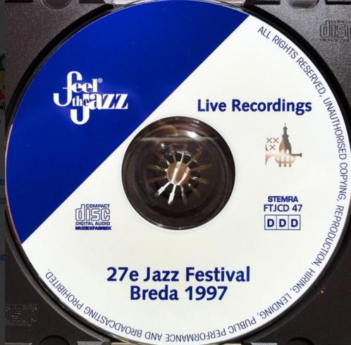 27e Jazz Festival Breda 1997 Original LIVE Recordings!, Cd's en Dvd's, Cd's | Jazz en Blues, Nieuw in verpakking, Jazz, 1980 tot heden