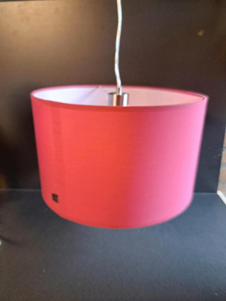 Roze Hanglamp Meisjeskamer met Diffuser 35cm, Huis en Inrichting, Lampen | Lampenkappen, Zo goed als nieuw, Minder dan 25 cm, Rond