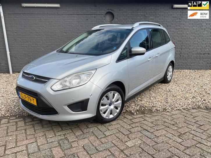 Ford GRAND C-MAX 1.0 Edition *PDC*Airco*Cruise*Nieuwe Apk*Aa, Auto's, Ford, Bedrijf, Te koop, Grand C-Max, ABS, Airbags, Airconditioning