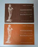 Handleiding Blokfluit Deel 1 & 2 - Gerrit Vellekoop, Gebruikt, Klassiek, Les of Cursus, Ophalen of Verzenden