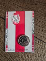 Ajax Munt 100 Jaar Jubileum, Ophalen of Verzenden, Zo goed als nieuw, Ajax, Overige typen