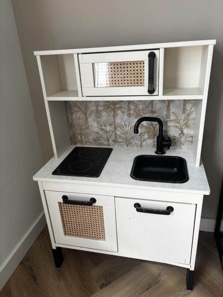 Ikea keukentje gepimpt - gebruikt, Kinderen en Baby's, Speelgoed | Speelkeukens, Gebruikt, Speelkeuken, Hout, Ophalen