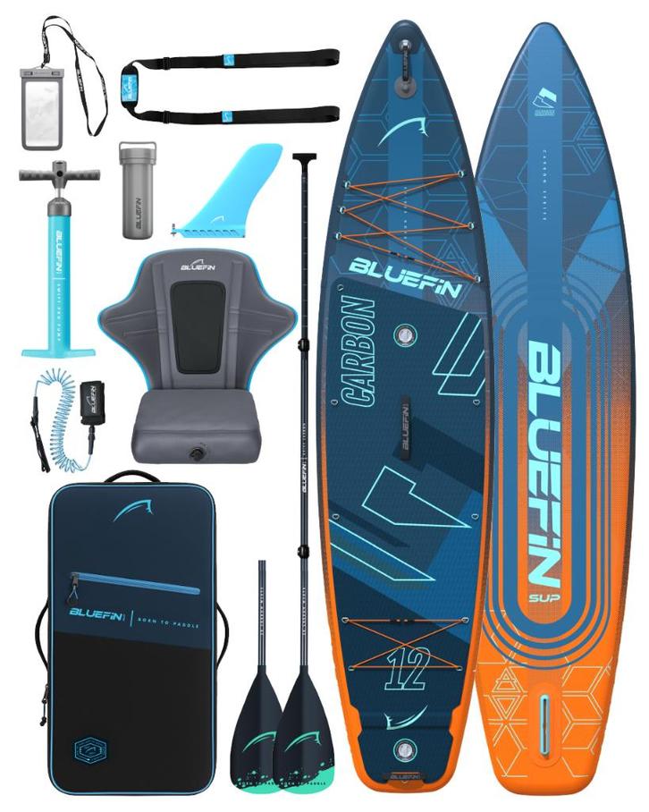 Bluefin Cruise Carbon 12 - Opblaasbaar SUP board - NIEUW!, Watersport en Boten, Suppen, Nieuw, SUP-boards, Ophalen
