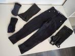 Kinder uitrusting paardrijden met broek, chaps en sokken, Ophalen of Verzenden, Zo goed als nieuw, Kinderen, Onderkleding