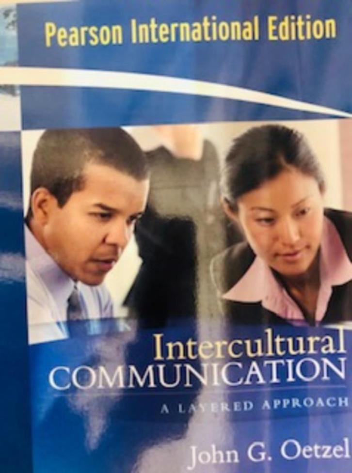 J, Oetzel, Intercultural Communication Pearson International, Boeken, Studieboeken en Cursussen, Zo goed als nieuw, HBO, Beta