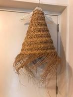 2x Zeegras lampen kap XL groot Marokkaans Bali nieuw boho, Nieuw, Ophalen of Verzenden, Overige vormen, Bruin