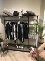 Steigerbuis kledingrek met houten schappen, Ophalen of Verzenden, Nieuw