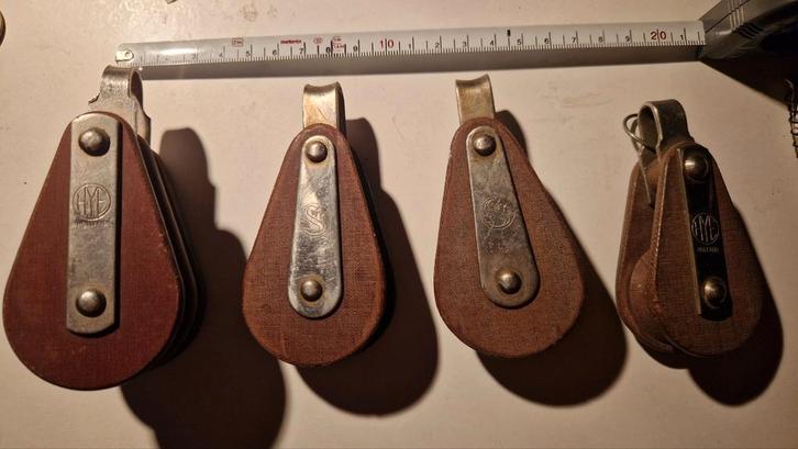 Blokken, Watersport en Boten, Zeilen en Zeiltoebehoren, Gebruikt, Toebehoren, Ophalen