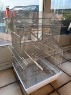 Vogelkooi groot en stevig, Dieren en Toebehoren, Ophalen, Zo goed als nieuw, Metaal, Vogelkooi
