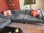 ZUIVER bank 4,5 zits + 3 zits en hocker grijs, Huis en Inrichting, Banken | Bankstellen, Ophalen, Gebruikt, 75 tot 100 cm, 200 tot 250 cm