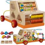 Houten auto / vormenstoof / sorteerder / educatief / puzzel, Nieuw, Van hout, Minder dan 10 stukjes, Ophalen of Verzenden