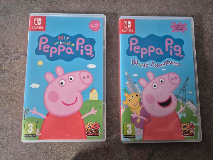 Peppa Pig Spellen voor Nintendo Switch, Spelcomputers en Games, Games | Nintendo Switch, Zo goed als nieuw, Puzzel en Educatief