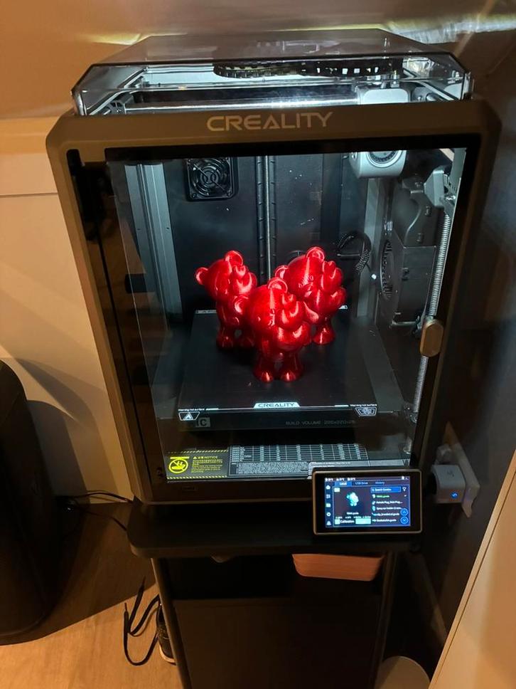 Creality k1c 2025 3D printer, Computers en Software, 3D Printers, Zo goed als nieuw, Ingebouwde Wi-Fi, Ophalen