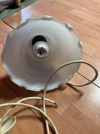 Melkglazen hanglamp, Huis en Inrichting, Ophalen of Verzenden, Zo goed als nieuw