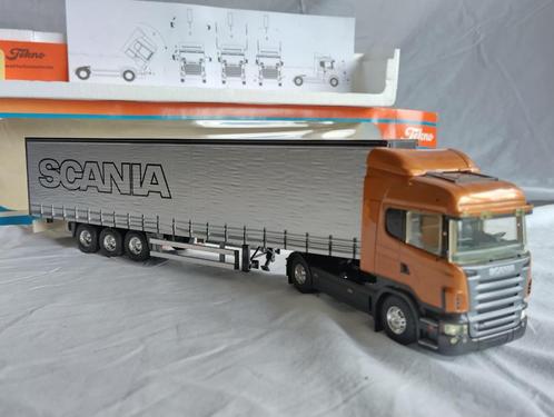 Scania R470 Trekker met oplegger 1:50 Tekno (nieuw), Hobby en Vrije tijd, Modelauto's | 1:50, Nieuw, Bus of Vrachtwagen, Tekno