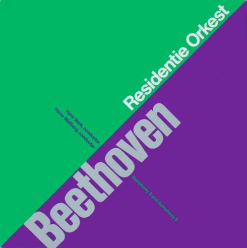 2-LP - Residentie Orkest - Beethoven Symphony 3 en 6, Cd's en Dvd's, Vinyl | Klassiek, Zo goed als nieuw, Orkest of Ballet, Ophalen of Verzenden