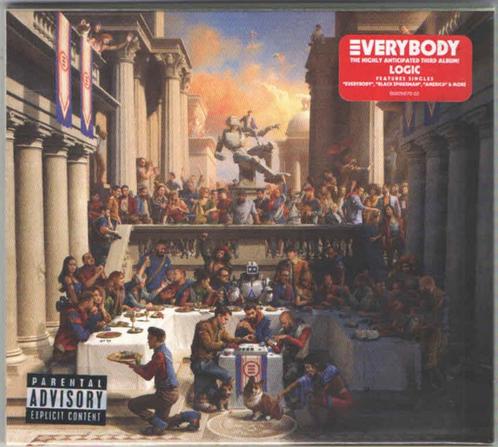 436 - LOGIC - EVERYBODY - DIGIPAK - NIEUW, Cd's en Dvd's, Cd's | Hiphop en Rap, Nieuw in verpakking, 2000 tot heden, Verzenden