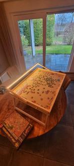 Puzzeltafel met verlichting, Hobby en Vrije tijd, Denksport en Puzzels, Ophalen, 500 t/m 1500 stukjes, Zo goed als nieuw