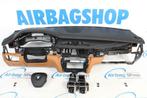 Airbag set Dashboard leer cognac speaker BMW X6 F16, Gebruikt, Ophalen of Verzenden
