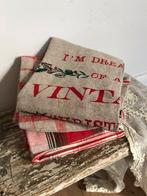 Kerst theedoeken /handoeken, Antiek en Kunst, Ophalen of Verzenden