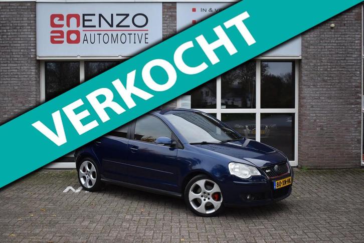 Volkswagen Polo 1.8 GTI Airco Trekhaak Goed onderhoud NLauto, Auto's, Volkswagen, Bedrijf, Te koop, Polo, ABS, Airbags, Airconditioning