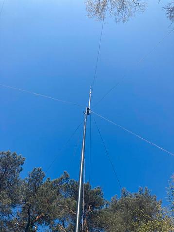 Fritzel GP 50 Verticale multiband antenne 10-15-20-40-80 mtr beschikbaar voor biedingen