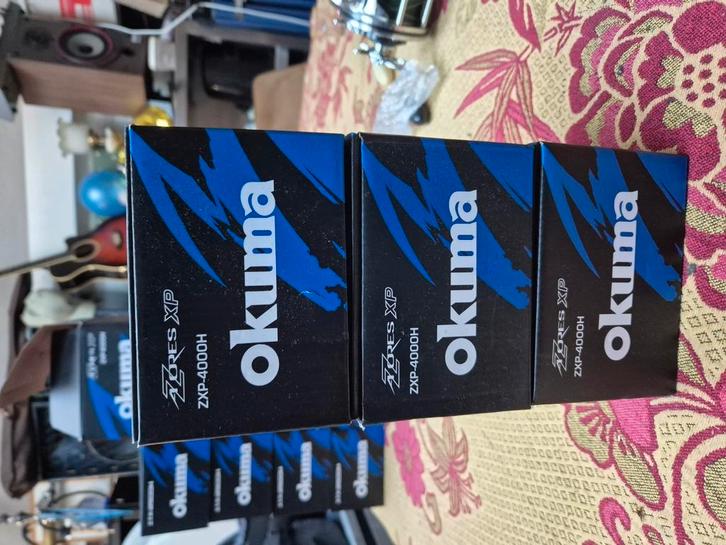 Molens Hengelsport NIEUW spinmolen Type: AZORES XP ZXP-4000H, Watersport en Boten, Hengelsport | Roofvissen, Nieuw, Molen, Ophalen of Verzenden