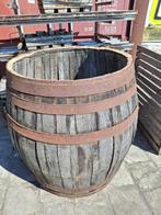 bloem-boom bak van whiskyvat, buikmodel  600 liter  zie oms, Tuin en Terras, Ophalen, Tuin, Gebruikt, 100 cm of meer