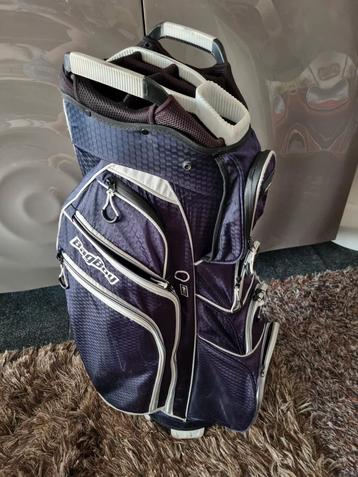 BagBoy trolleytas, 14 slots, 9 geritste pockets, prima staat beschikbaar voor biedingen