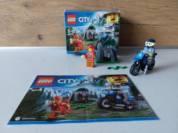 Lego 60170 City – Bergpolitie off-road achtervolging   beschikbaar voor biedingen