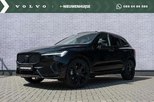 Volvo XC60 T8 AWD 455 pk Black Edition Recharge Ultimate | L, Auto's, Volvo, Bedrijf, Te koop, XC60, 360° camera, 4x4, ABS, Achteruitrijcamera