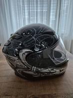 Shoei integraal helm maat S, kleur zwart/zilver, Motoren, Ophalen, Tweedehands, Laarzen