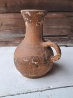 Antieke aardewerken kruikje met handvat, Antiek en Kunst, Antiek | Keramiek en Aardewerk, Ophalen of Verzenden