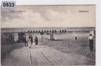 150533 Naar t Strand Zandvoort gelopen oude kaart 1917, Verzenden, Voor 1920, Gelopen, Noord-Holland