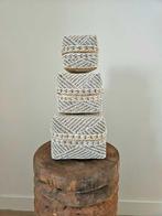 Kralen offermand Aditi 1 uit Bali, Huis en Inrichting, Overige materialen, Mand, 6951 nk, Vierkant