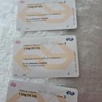 Ov kaarten te koop.geldig tot 31-12, Tickets en Kaartjes, Trein, Bus en Vliegtuig, Eén persoon