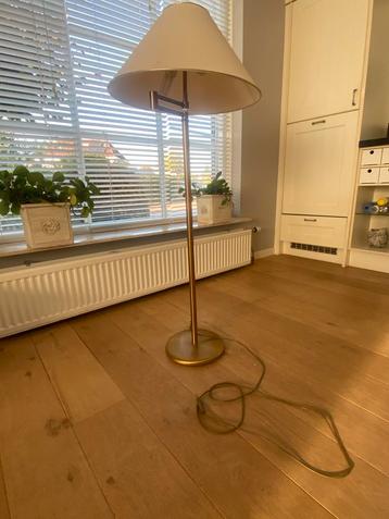 Messing Vloerlamp - Hoogte Verstelbaar beschikbaar voor biedingen