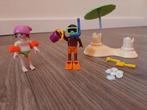 Playmobil family fun 9085 kinderen met zandkasteel, Ophalen of Verzenden, Zo goed als nieuw, Complete set