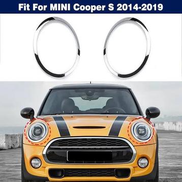 Mini F56 koplamp ringen chrome nieuw (2014-2019) beschikbaar voor biedingen