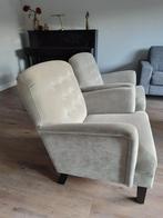 Groene fauteuil, Ophalen, Hout, Gebruikt, 75 tot 100 cm