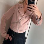 Biker jasje, Ophalen of Verzenden, Zo goed als nieuw, Maat 42/44 (L), Roze