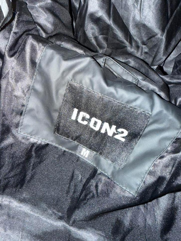 Icon jas, Kleding | Heren, Jassen | Winter, Gedragen, Maat 48/50 (M), Zwart, Ophalen of Verzenden