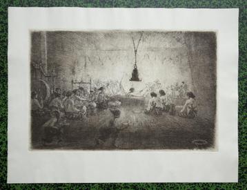 Marius Bauer ets Wajang Poppen Theater beschikbaar voor biedingen