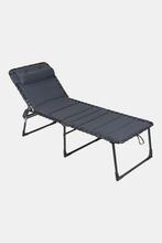 Crespo ligbed ap-364 air deluxe grijs, Tuin en Terras, Ligbedden, Ophalen of Verzenden, Zo goed als nieuw, Aluminium, Verstelbaar