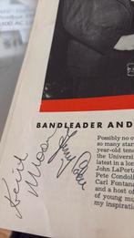 Woody Herman concert programma 9 originele handtekeningen, Gebruikt, Ducoso, Ophalen of Verzenden, Boek, Tijdschrift of Artikel