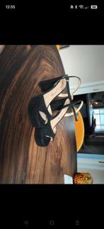 Unisa pumps met blokhak, Pumps, Verzenden, Zwart, Zo goed als nieuw