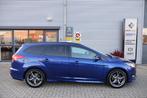 Ford Focus Wagon 1.0 ST-Line 1e Eigenaar | Volledig Onderh |, Gebruikt, Euro 6, Blauw, Origineel Nederlands