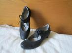 Ecco - Ballerina / dansschoenen maat 37, Pumps, Verzenden, Zwart, Zo goed als nieuw