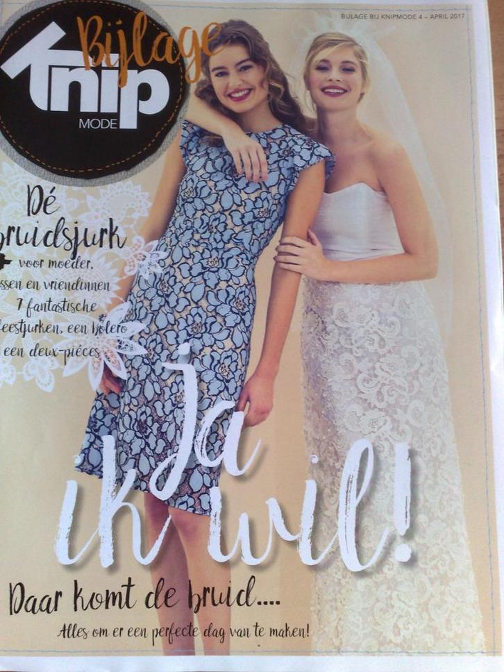 Knipmode Bijlage april 4 / 2017 , o. a. Bruidsjurk, Hobby en Vrije tijd, Kledingpatronen, Nieuw, Vrouw, Knipmode, Verzenden